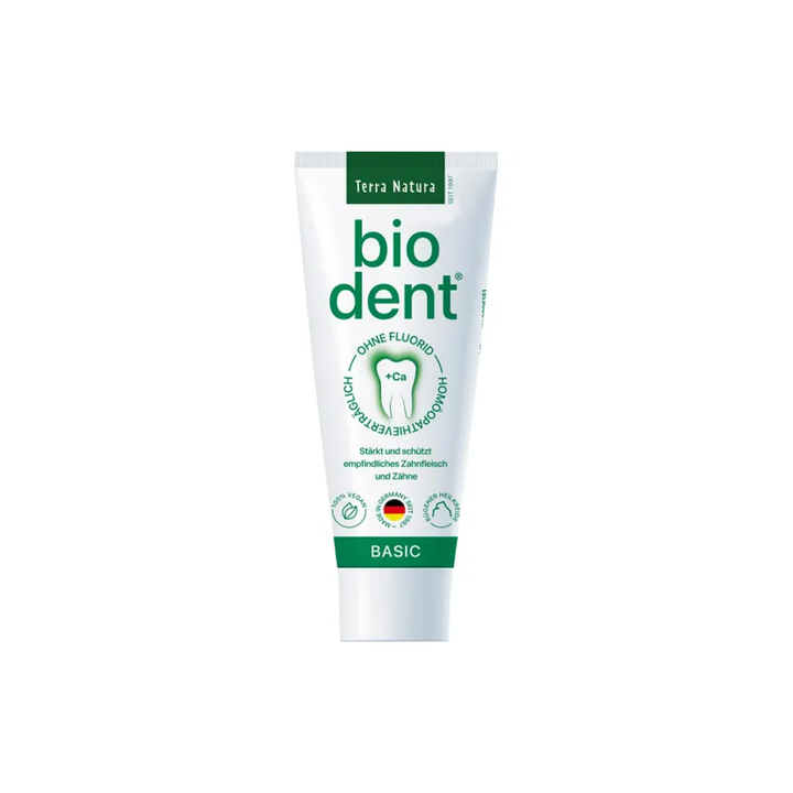 Biodent Tandpasta Basic zonder fluoride (75 ML) - Parfumvrij