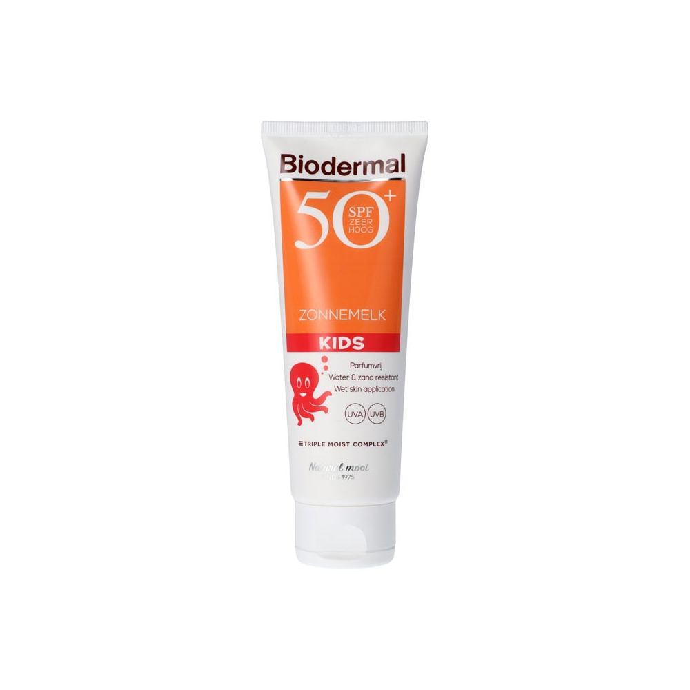 Biodermal Kids Zonnemelk SPF 50+ (125 ML)