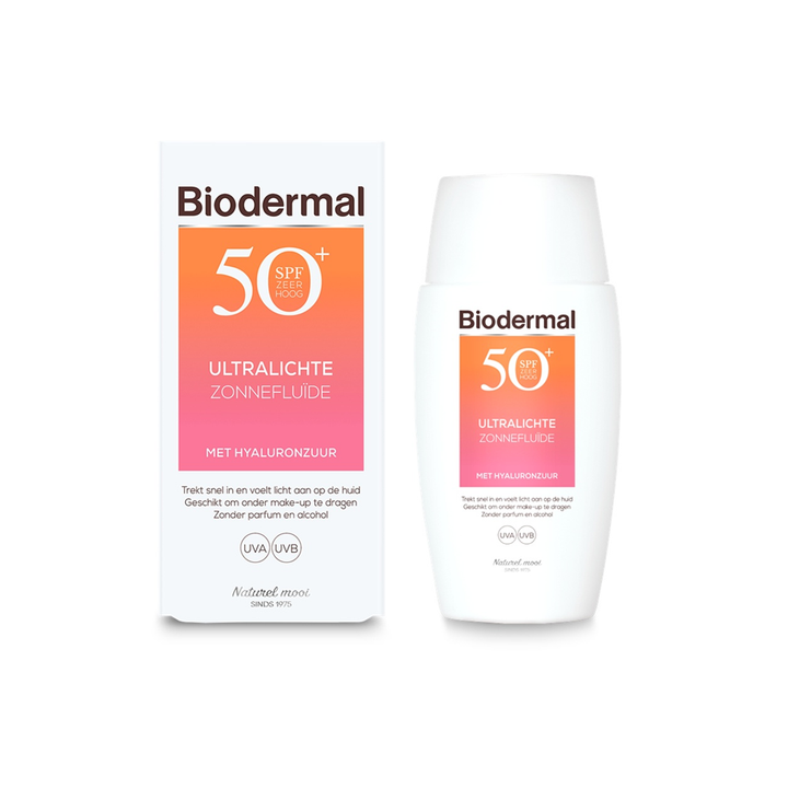 Biodermal Ultralichte Zonnefluïde SPF 50+ (40 ML)