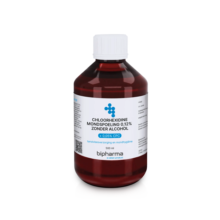 Bipharma Chloorhexidine Mondspoeling 0.12% (500 ML) Bipharma
