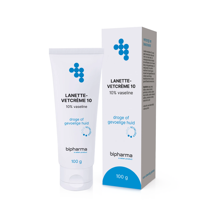 Bipharma Lanette Vetcreme 10 (100 GR) Bipharma
