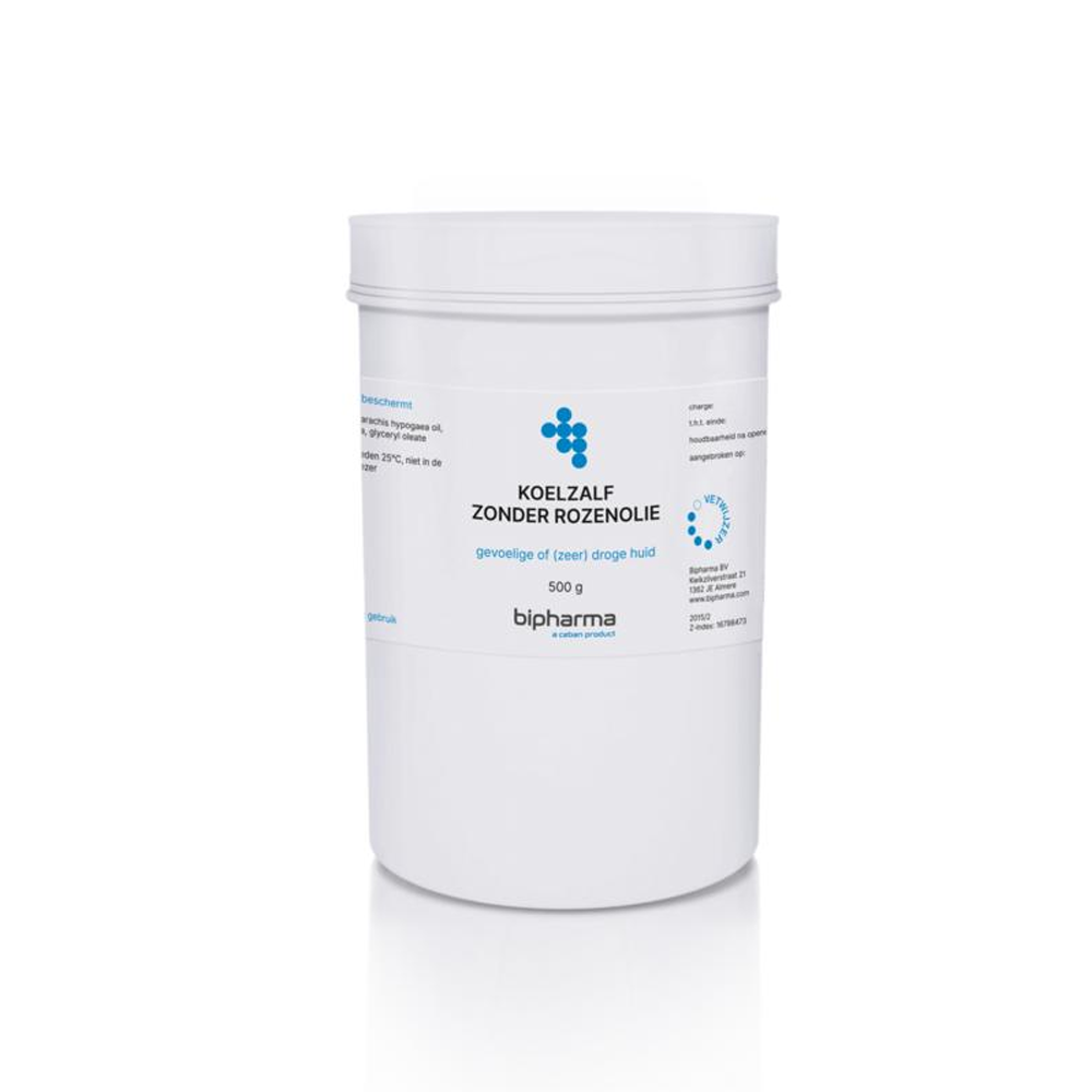 Bipharma Koelzalf Zonder Rozenolie (500 GR) Bipharma
