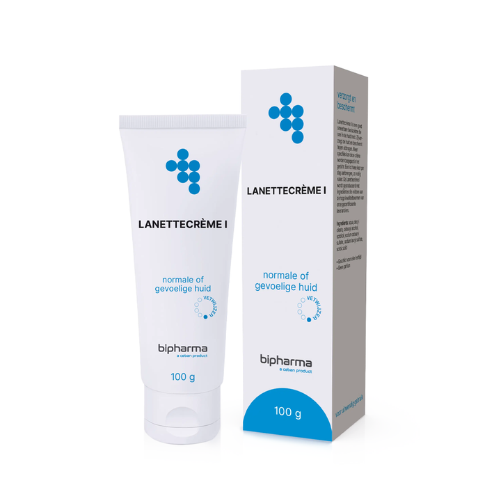 Bipharma Lanettecreme I Tube In Vouwdoos (100 GR) Bipharma
