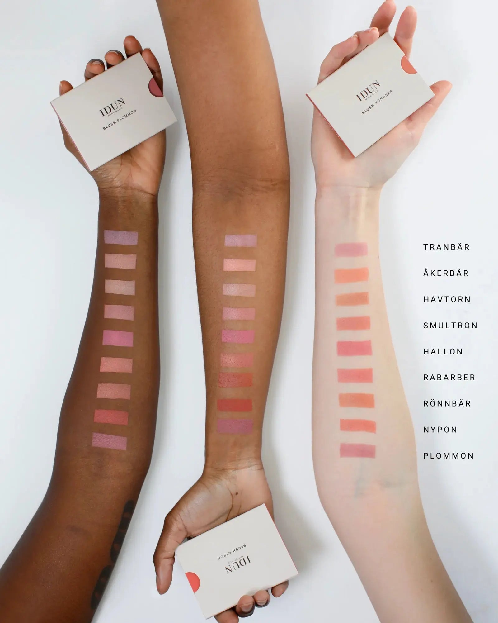 IDUN Minerals Mineral Blush Tranbär Soft Pink (5 G) IDUN Minerals