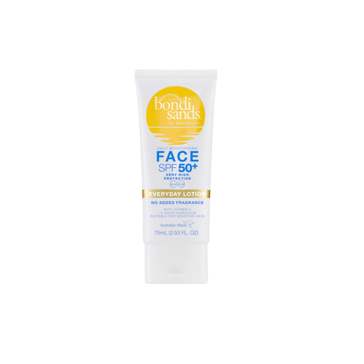Bondi Sands Everyday zonnebrand gezicht SPF 50 + Parfumvrij (75 ML) BONDI SANDS