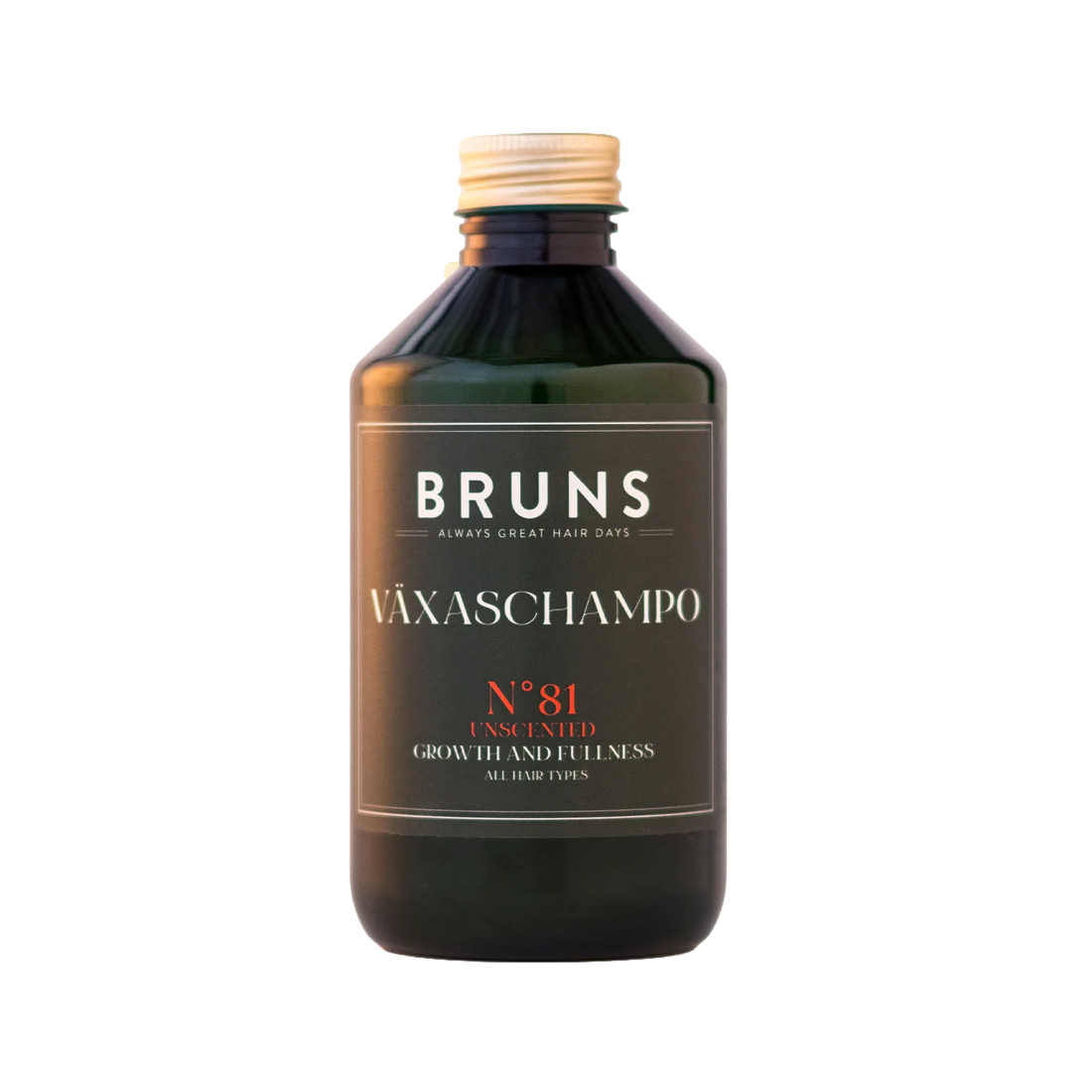 BRUNS Growth Shampoo Nº81 Unscented (300 ml)