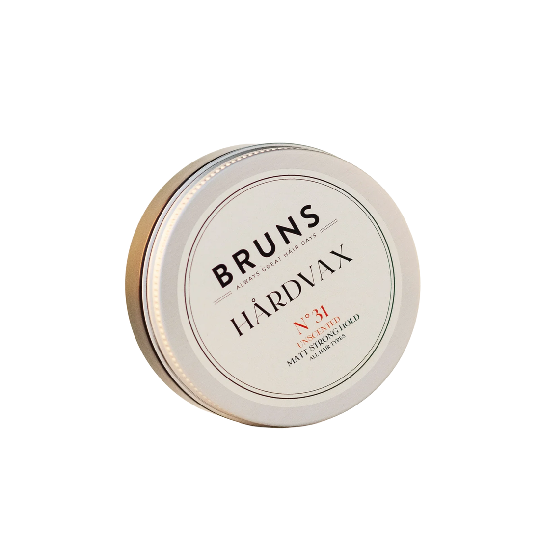 BRUNS Haar wax Nº31 Unscented (50 ml)
