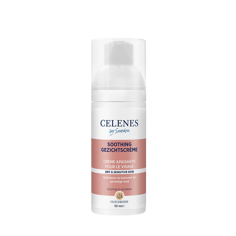 Celenes Cloudberry Soothing Facial Cream Droge/Gevoelige Huid (50 ML)