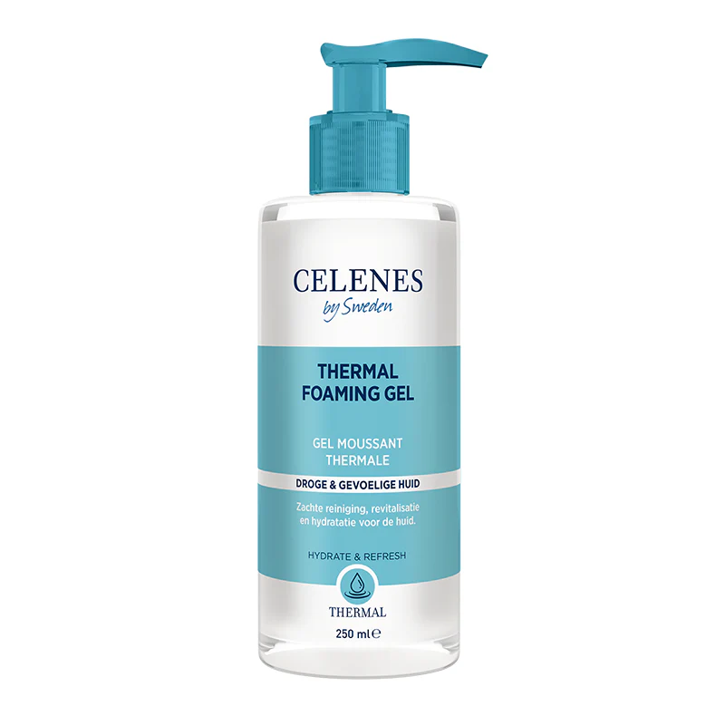 Celenes Thermal Cleansing Foaming Gel Droge/Gevoelige Huid (250 ML)