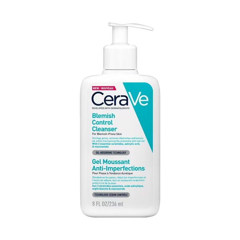 CeraVe Anti-Onzuiverheden Acne Reinigingsgel (236 ML) Cerave