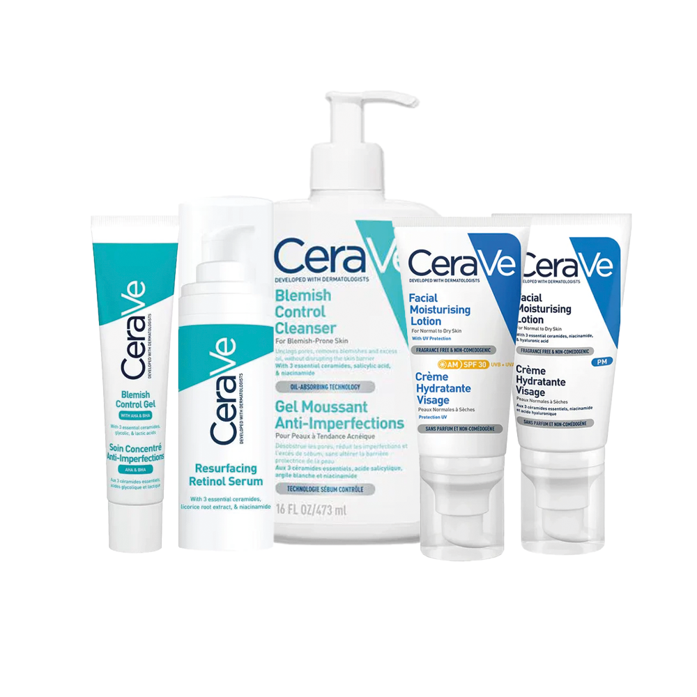 CeraVe Skincare Routine - Acnegevoelige huid Cerave