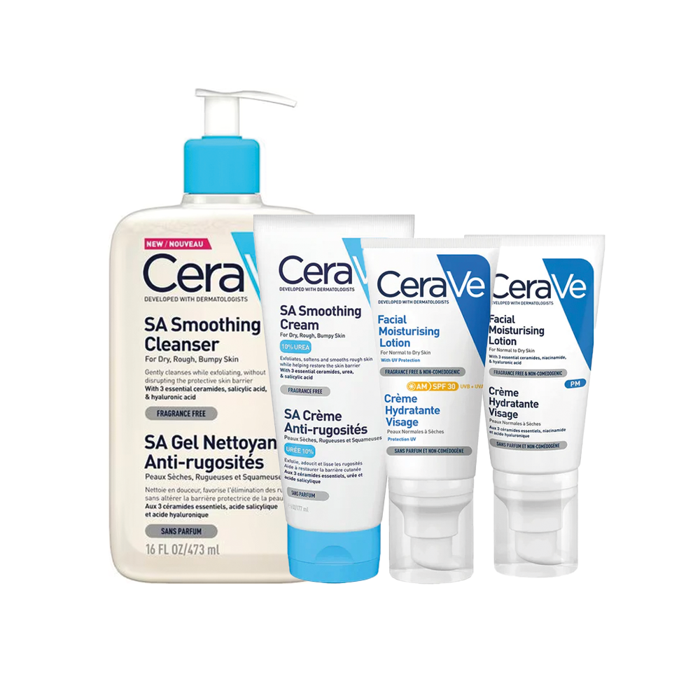 CeraVe Skincare Routine - Droge en Ruwe huid Cerave