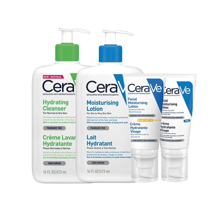 CeraVe Skincare Routine - Droge tot Zeer Droge Huid Cerave