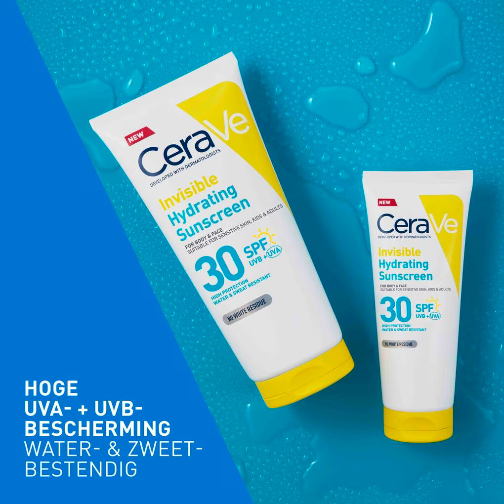 CeraVe Invisible Hydraterende zonnebrand SPF30 (177 ML)