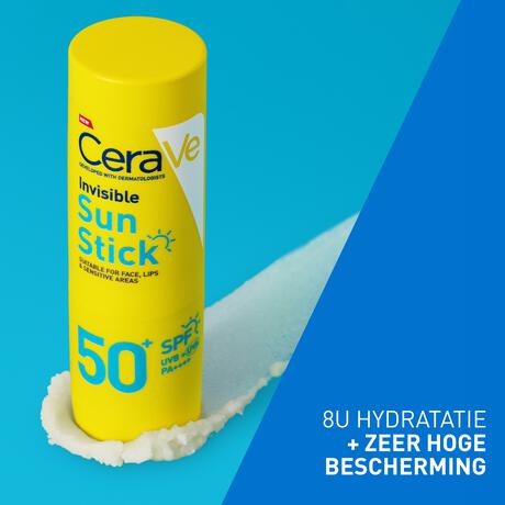 CeraVe Onzichtbare Zonnestick SPF50+ (8 GR)