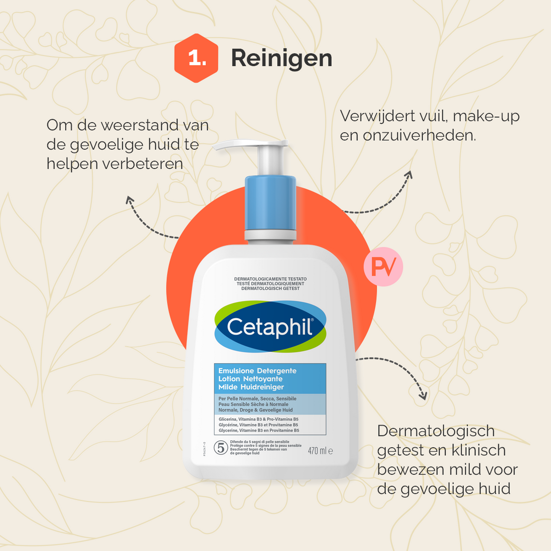 Cetaphil Skincare Routine - Droge huid