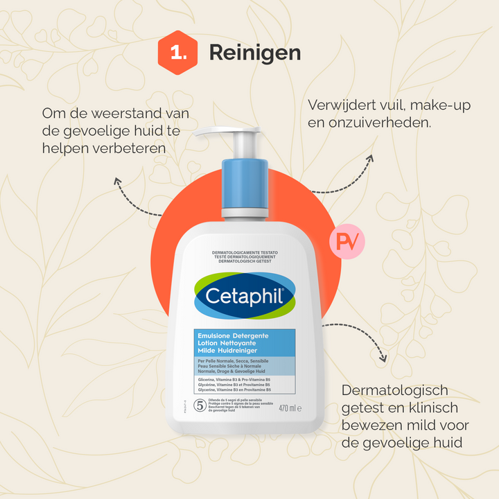 Cetaphil Skincare Routine - Droge huid