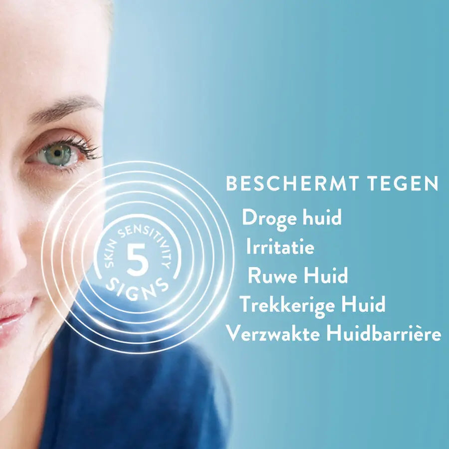 Cetaphil beschermt tegen een droge en geïrriteerde huid