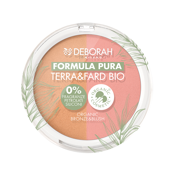 Deborah Milano Formula Pura Bronzer & Blush Bio 01 Light Deborah Milano