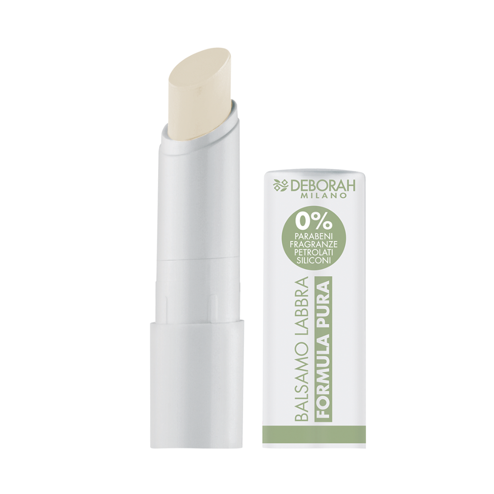 Deborah Milano Pura Lip Balm Bio 1 Transparant Deborah Milano