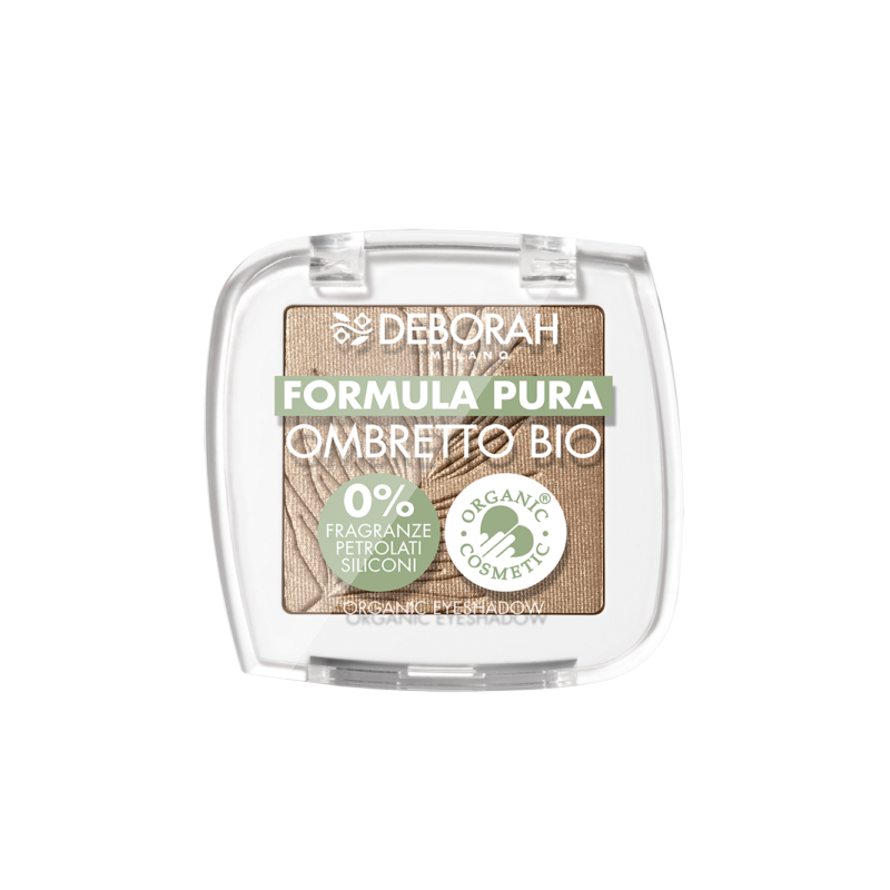 Deborah Milano Formula Pura Eyeshadow Bio 08 Chestnut Brown Deborah Milano