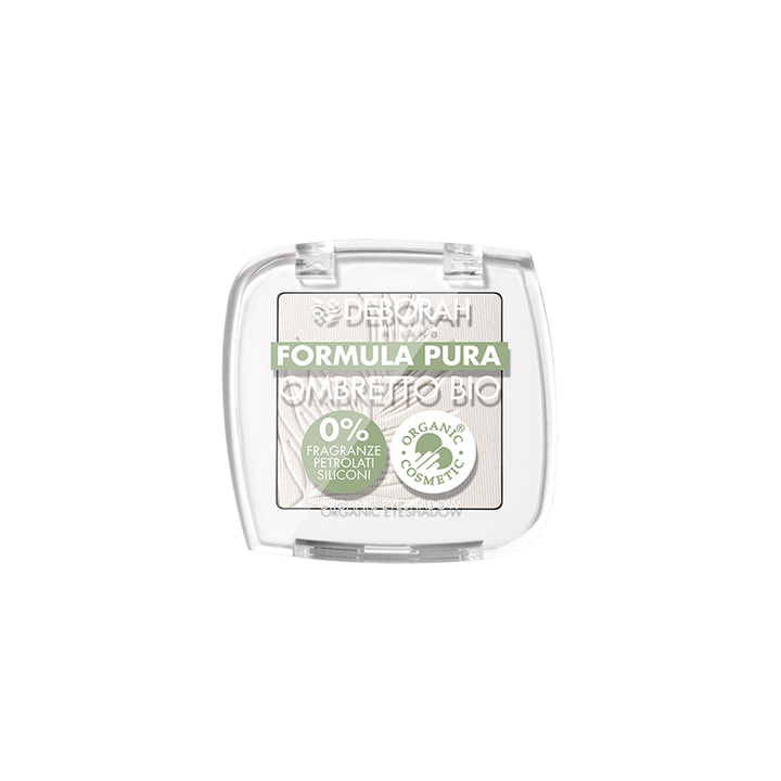 Deborah Milano Formula Pura Eyeshadow Bio 01 White Deborah Milano