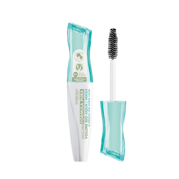 Deborah Formula Mascara Volume Aqua Wash Bio Black Deborah Milano