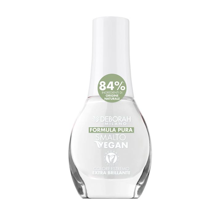 Deborah Milano Pura Vegan Nagellak White 01 WHITE Deborah Milano