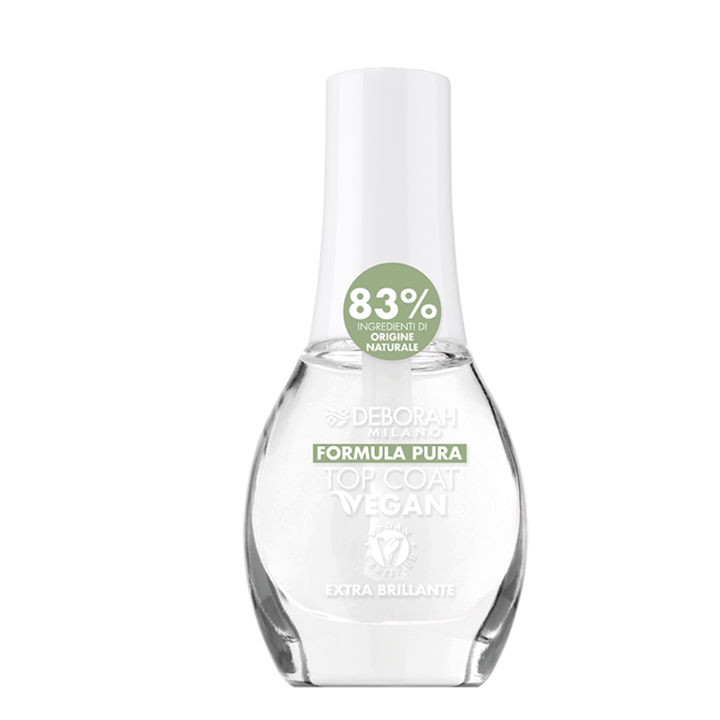Deborah Milano Pura Vegan Nagellak Topcoat 00 TOP COAT Deborah Milano