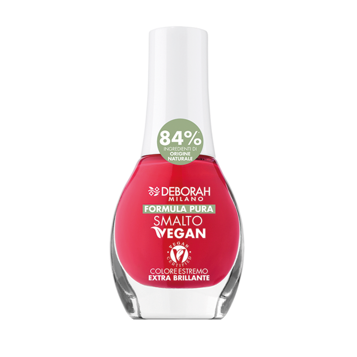 Deborah Milano Pura Vegan Nagellak Rubin Red 09 RUBIN RED Deborah Milano