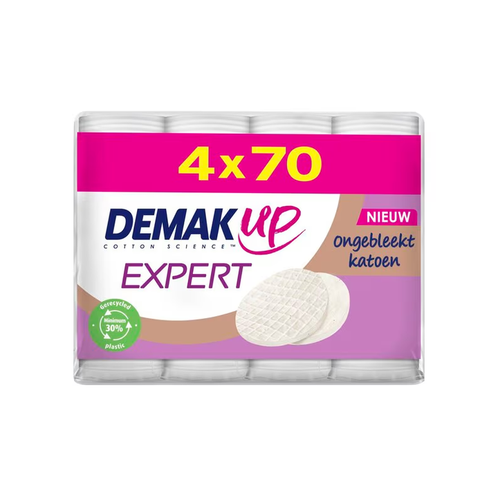 Demak Up Expert Wattenschijfjes 4x70 (280st)