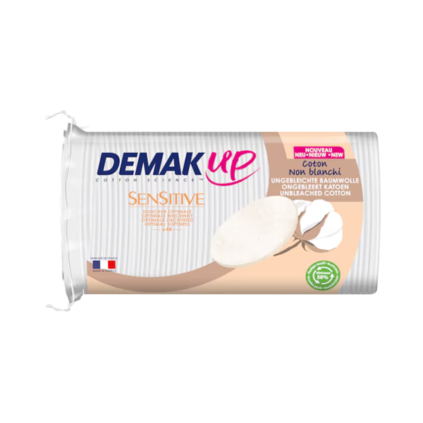 Demak Up Wattenschijfjes Sensitive Silk Ovaal (48st)