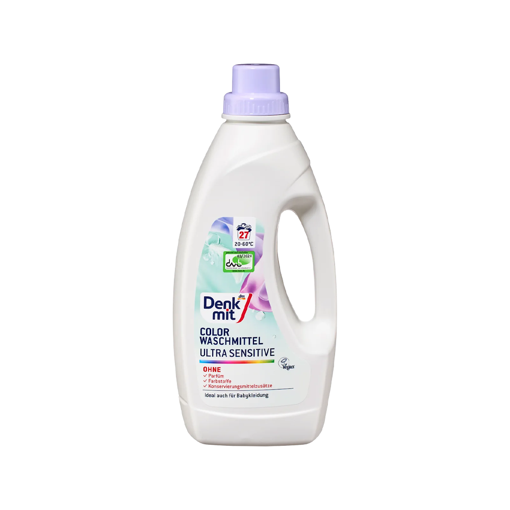Denkmit Colorwasmiddel Ultra Sensitive (27 wasbeurten)