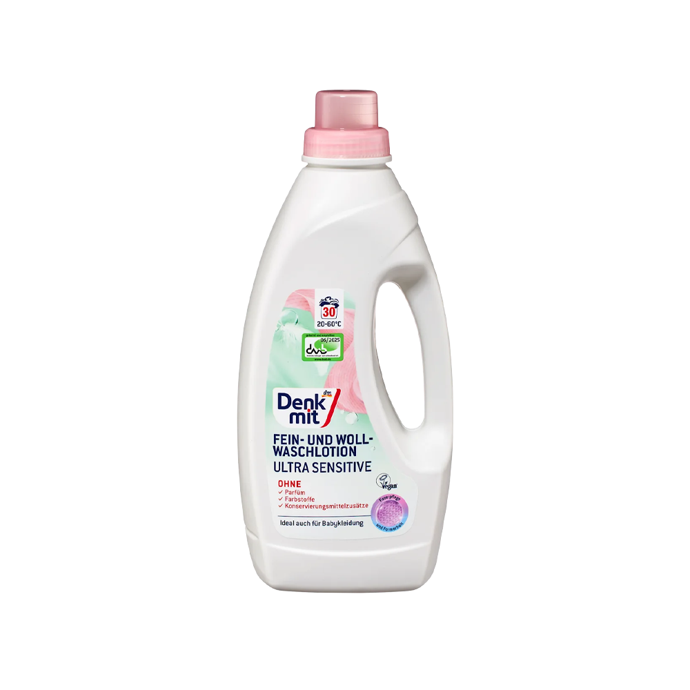 Denkmit Fijn- &amp; Wolwasmiddel Ultra Sensitive (30 wasbeurten)