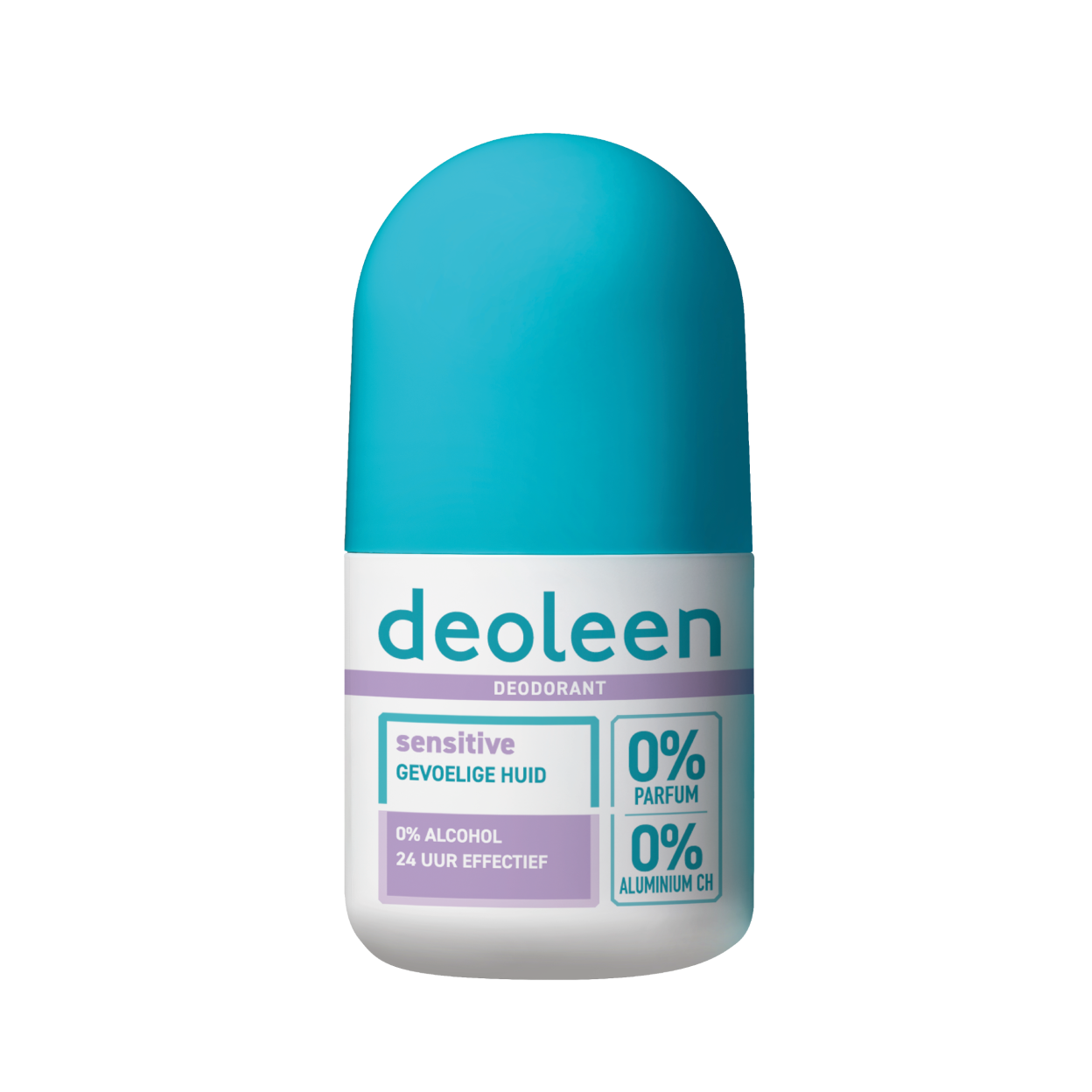 Deoleen Deodorant Roller Sensitive 0% (50 ML) - Parfumvrij