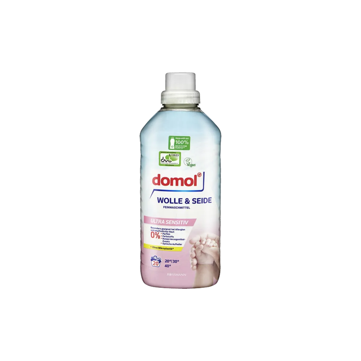 Domol Ultra Sensitive fijnwasmiddel Wol & Zijde (20 wasbeurten)