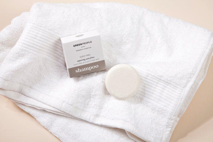 Green People Herstellende Anti-Frizz Shampoo Bar (50 GR)