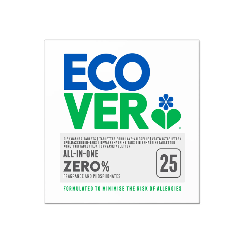 Ecover Zero All-In-One Vaatwastabletten (24st)