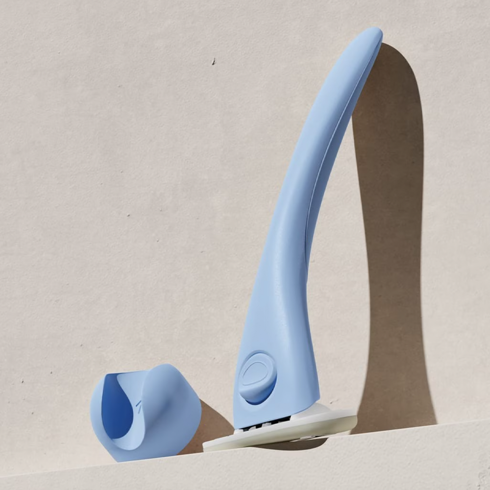 Scheermes van Estrid lichtblauw