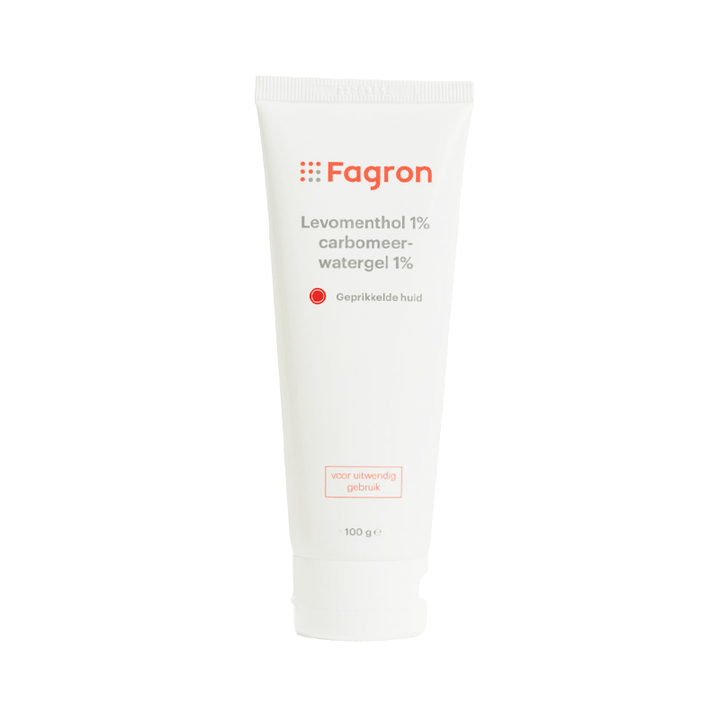 Levomenthol carbomeerwatergel voor de geprikkelde huid van Fagron