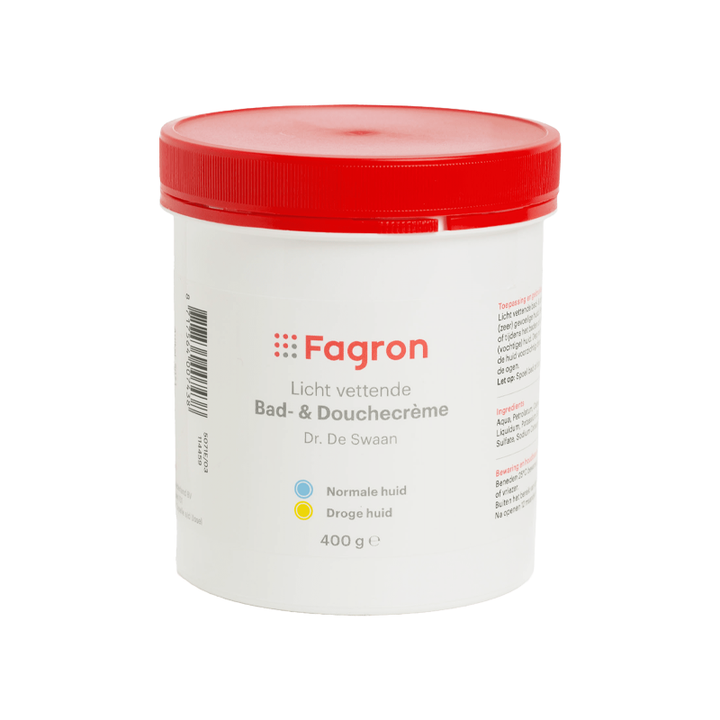 Licht vettende bad en douchecreme voor de normale en droge huid van Fagron