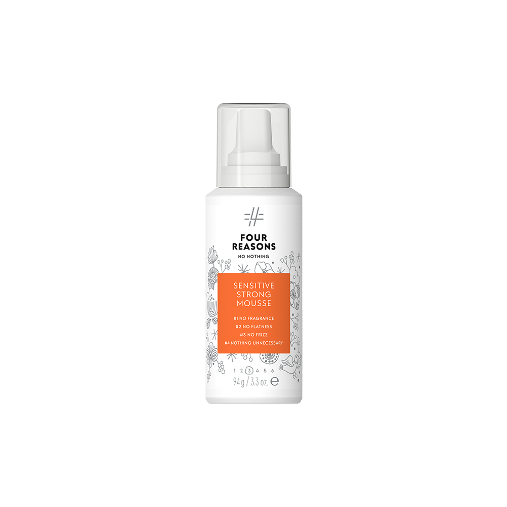 Four Reasons No Nothing Sensitive Strong Mousse Travel Mini (100 ML)