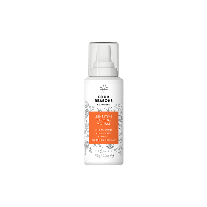 Four Reasons No Nothing Sensitive Strong Mousse Travel Mini (100 ML)