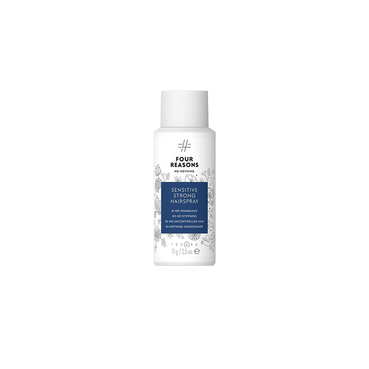 Four Reasons No Nothing Sensitive Strong Hairspray Travel Mini (100 ML)