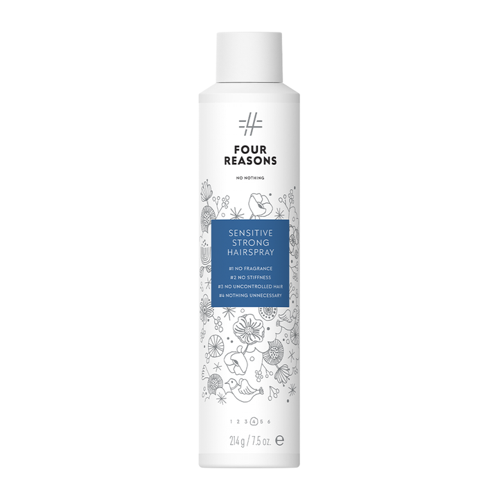 Four Reasons No Nothing Sensitive Strong Hairspray (300 ML)