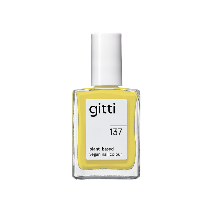 GITTI Nagellak no. 137 Uplifting Yellow GITTI