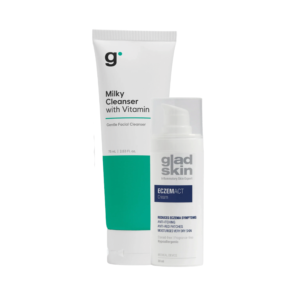 Gladskin - Eczeem Face Care Set Gladskin