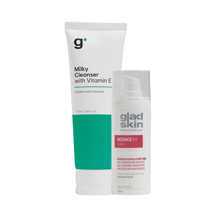 Gladskin - Rosacea Face Care Set Gladskin