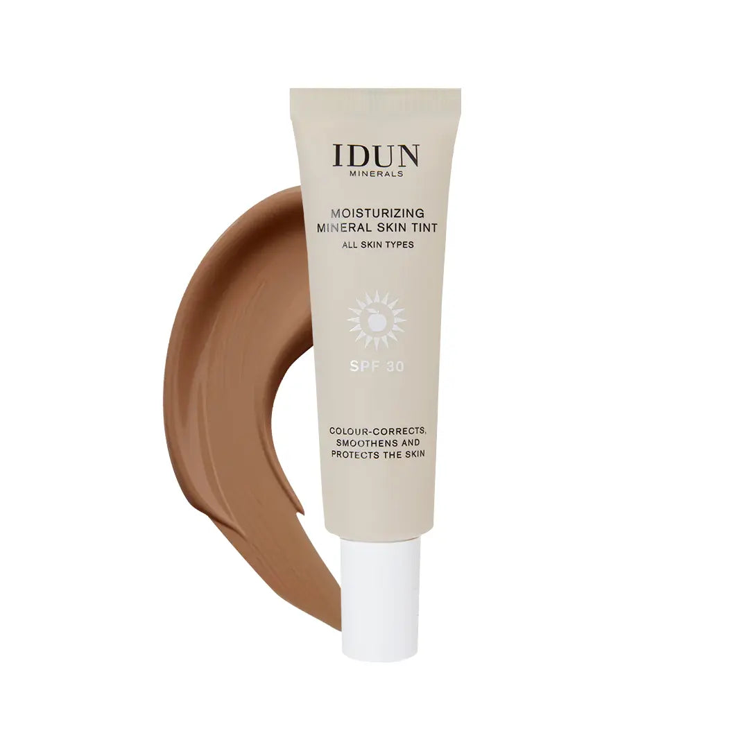 IDUN Minerals Moisturizing Mineral Skin Tint SPF30 Vasastan Tan Deep (27 ML) IDUN Minerals
