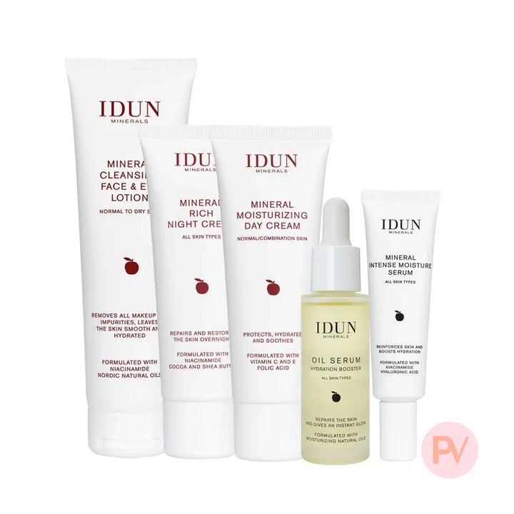 IDUN Minerals Skincare routine - Droge huid IDUN Minerals